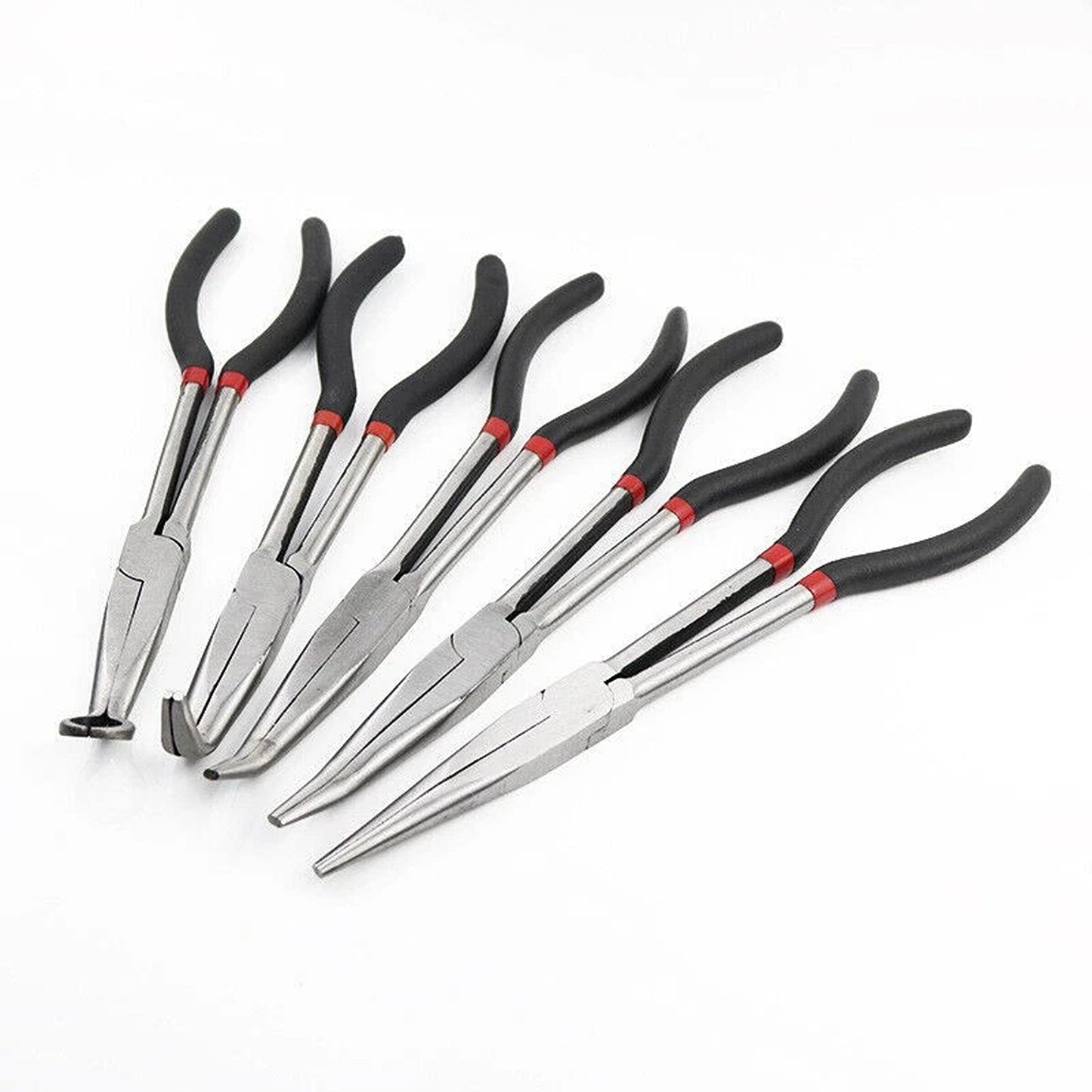 5 Piece 11 Inch Long Reach Pliers Set