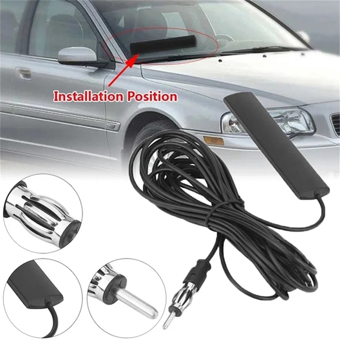 Universal Stealth Radio Antenna for Car Truck and Vehicle