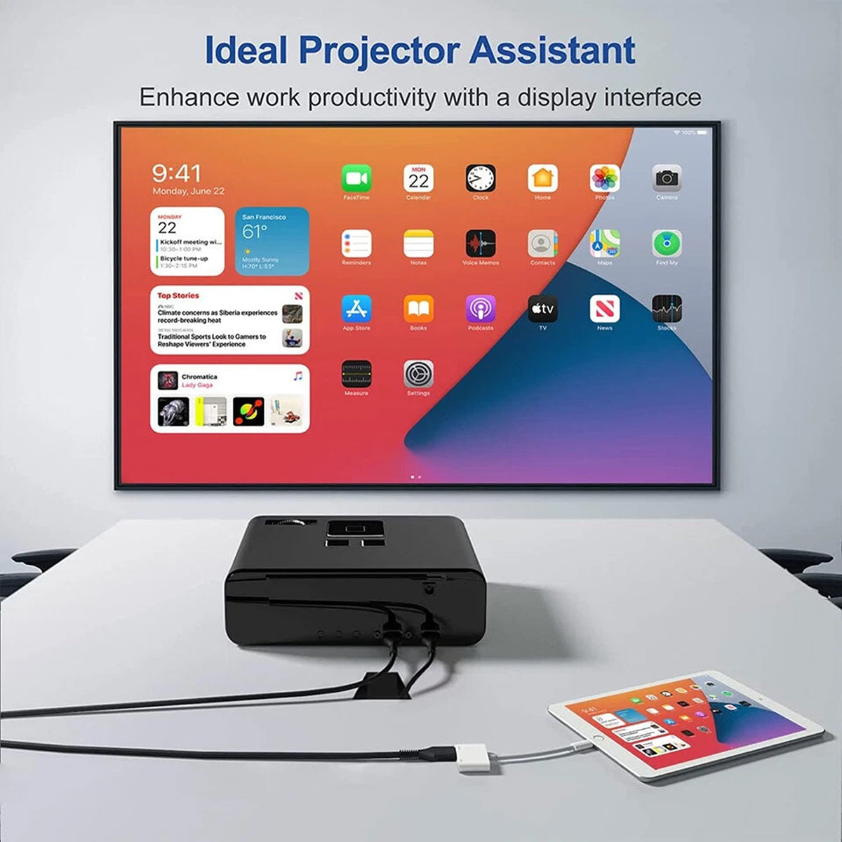 8 Pin to HDMI Adapter for iPhone iPad Digital TV AV Cable