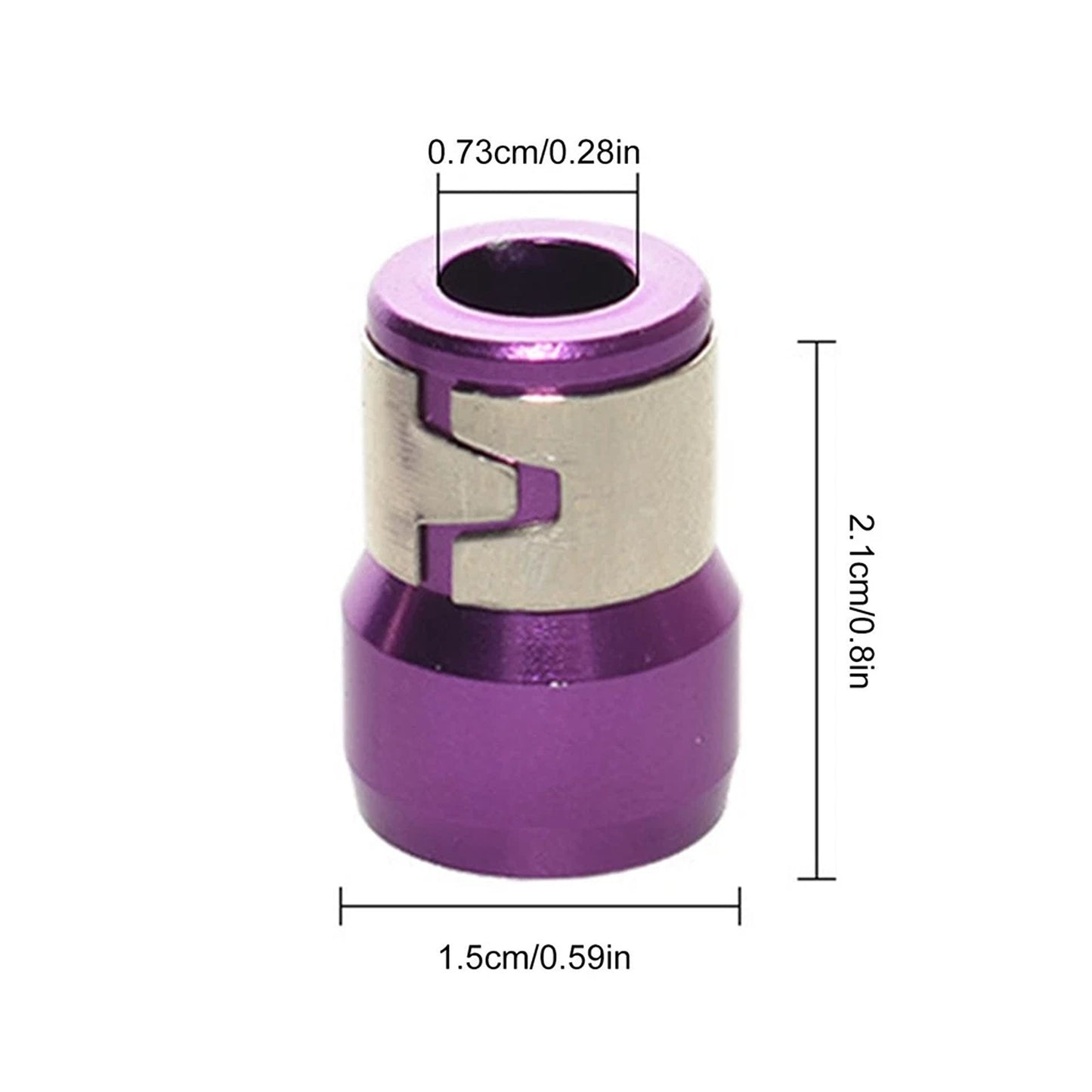 10 Piece Screwdriver Bit Magnetizer Ring Set