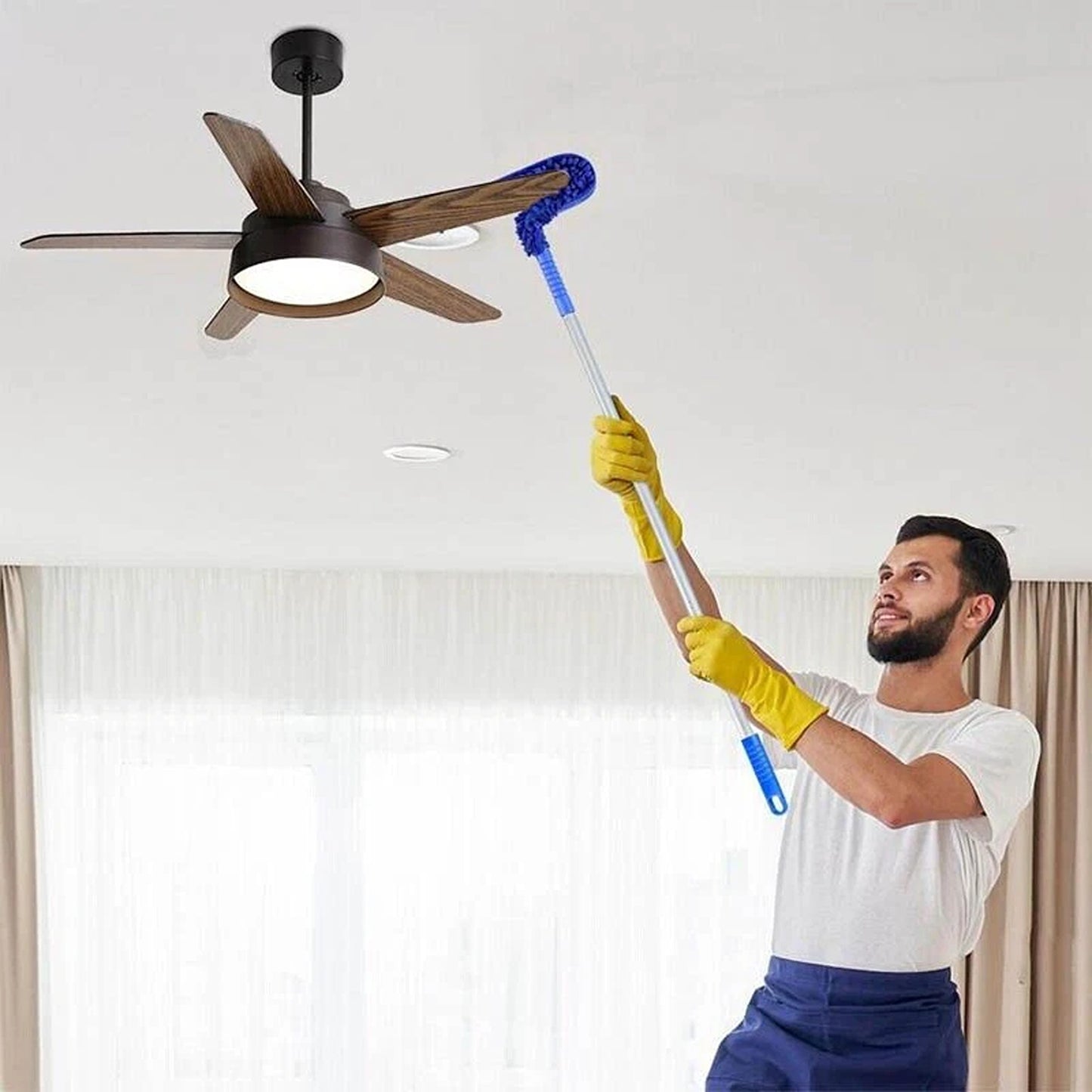 Flexible Duster Cleaning Brush Bendable Handle Soft Dust Cleaner