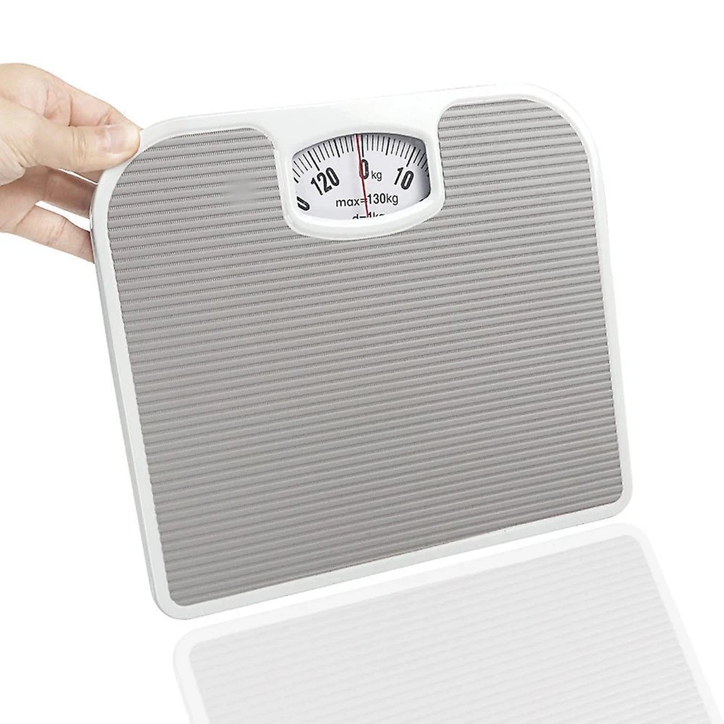 Mechanical Bathroom Scale Machine Weighing Scales Display 130kg Capacity