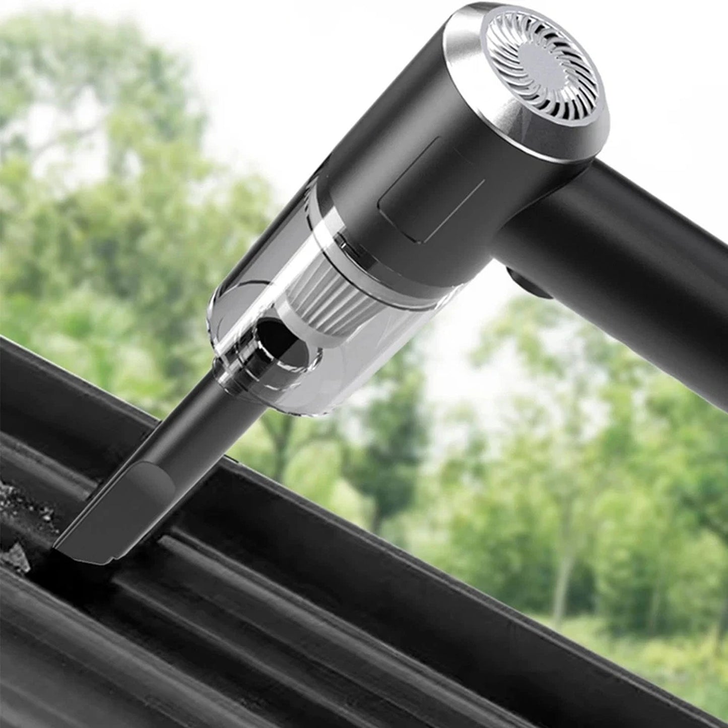 Cordless Vacuum and Air Duster for Car Interior Cleaning