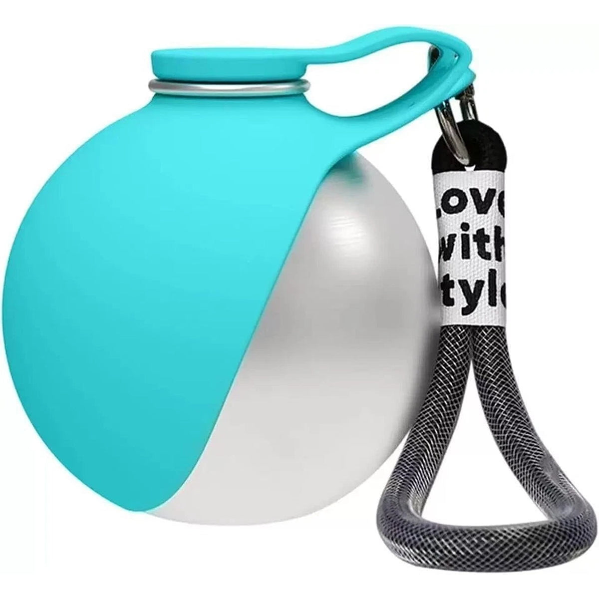 Dog and Cat Water Bottle Portable Travel Feeder Bowl for Outdoor Use