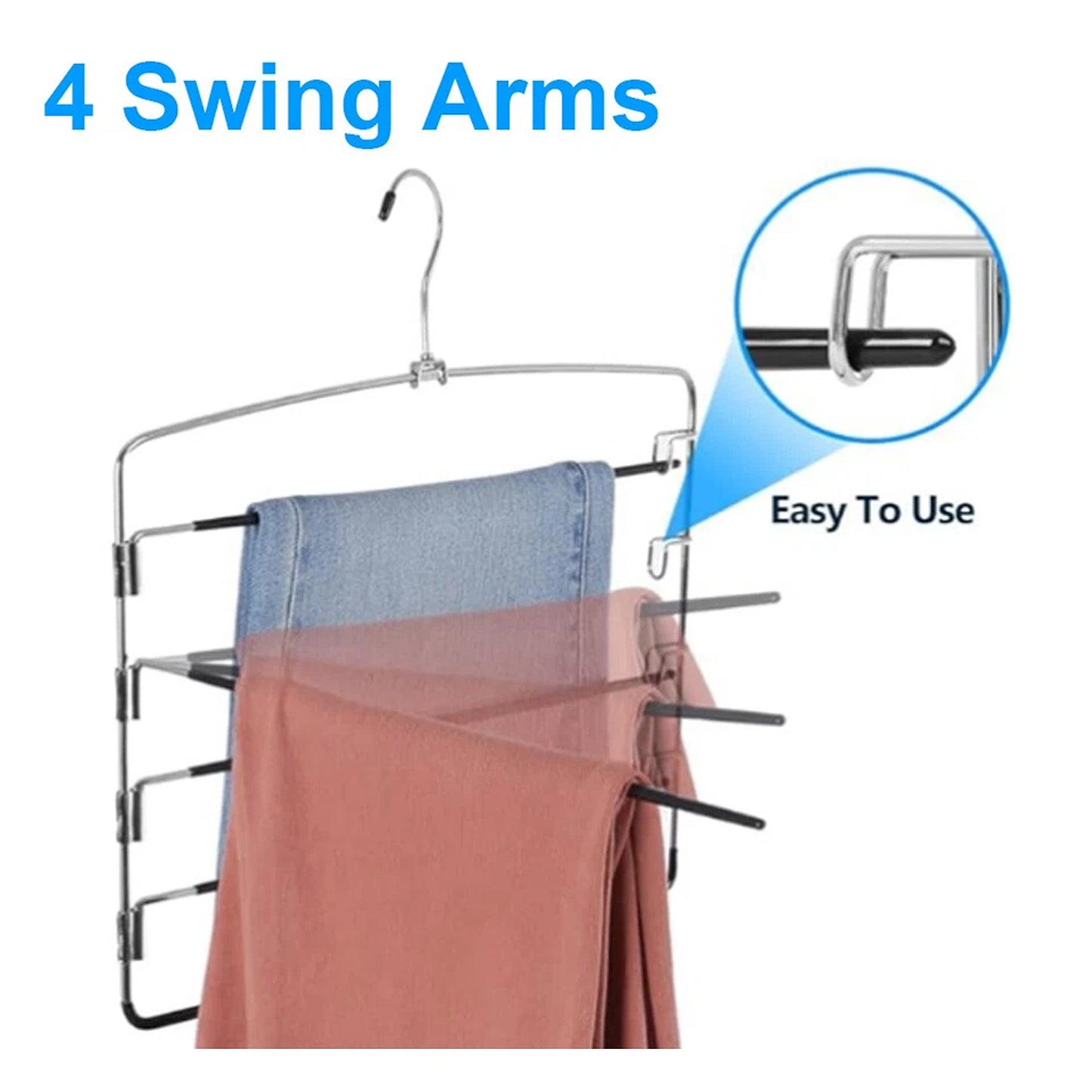 5 Tier Multi Pants Hanger Space Saver
