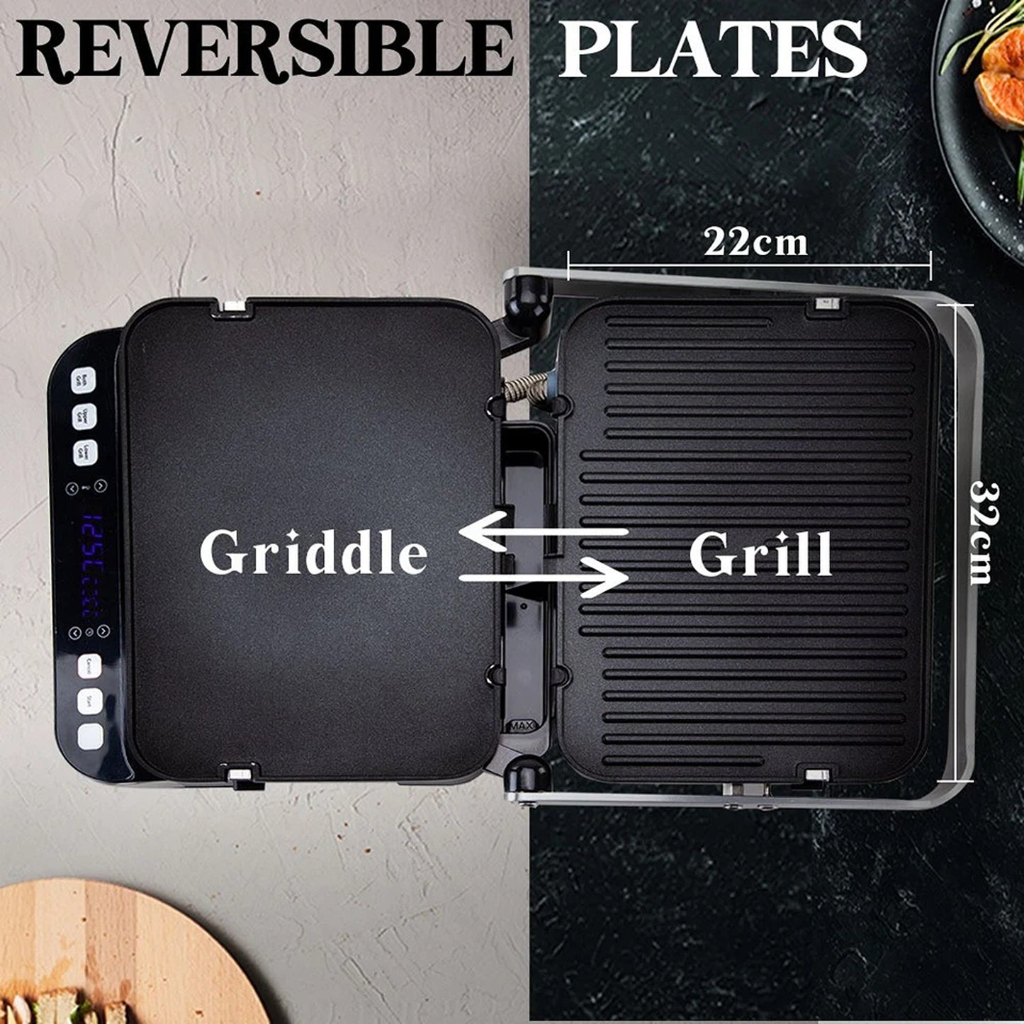 Smart Multi Contact Grill and Panini Press