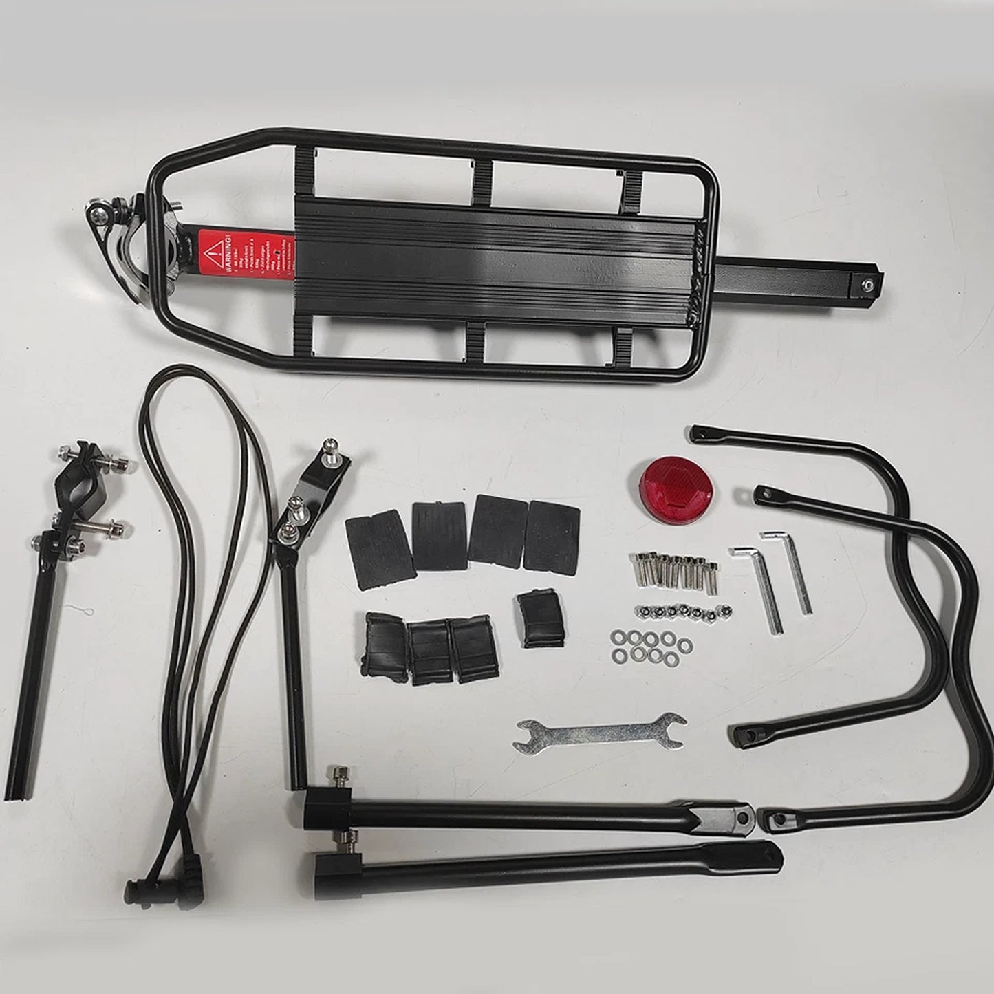 Bike Rear Seat Rack with Pannier Support
