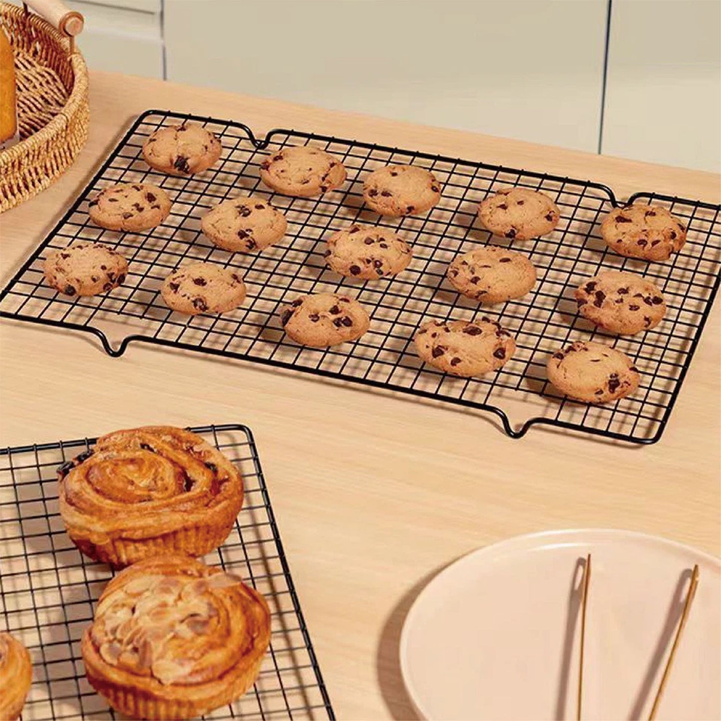 Non Stick Baking Cooling Rack for Cakes and Cookies