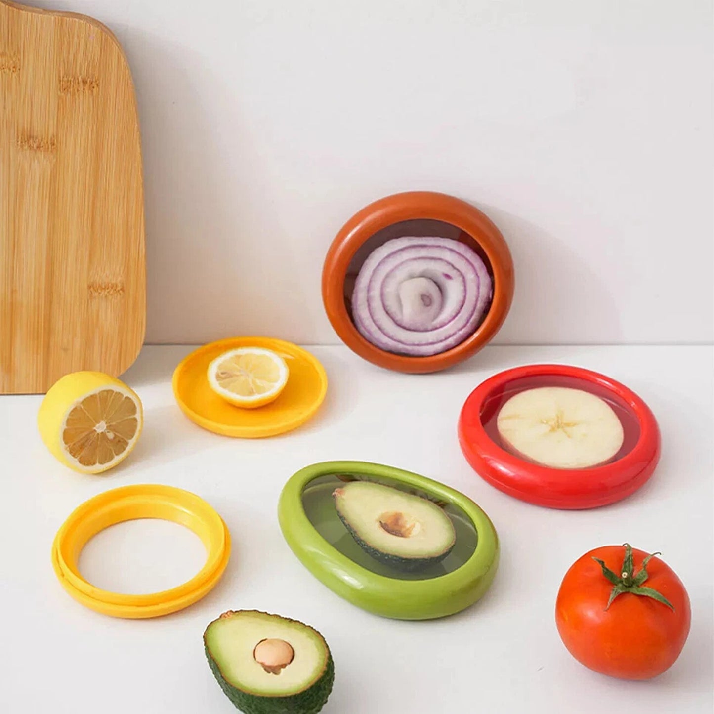 4 Piece Fresh Produce Storage Container Set