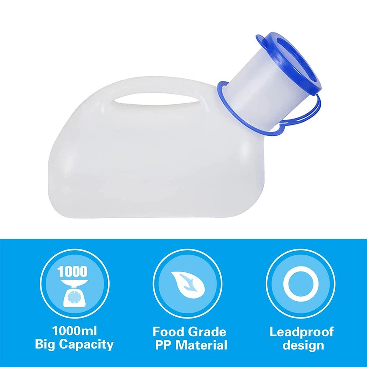 Portable Urinal Bottle for Men and Women Travel Camping