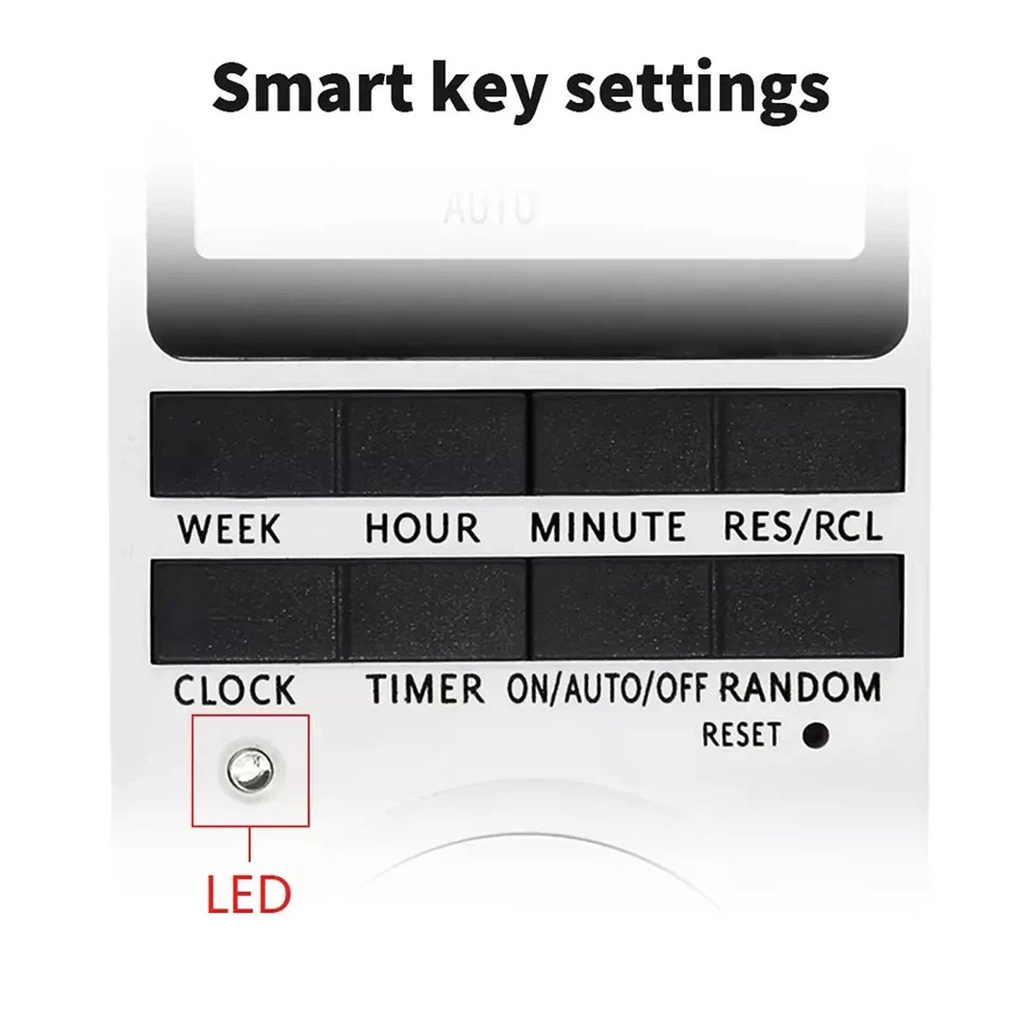 240V Digital Timer Socket for Home and Office