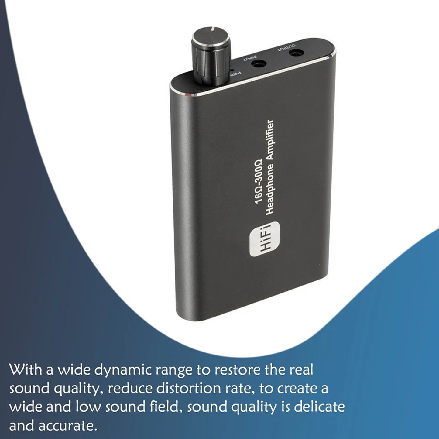 HiFi Audio Amplifier for Headphones and Earphones