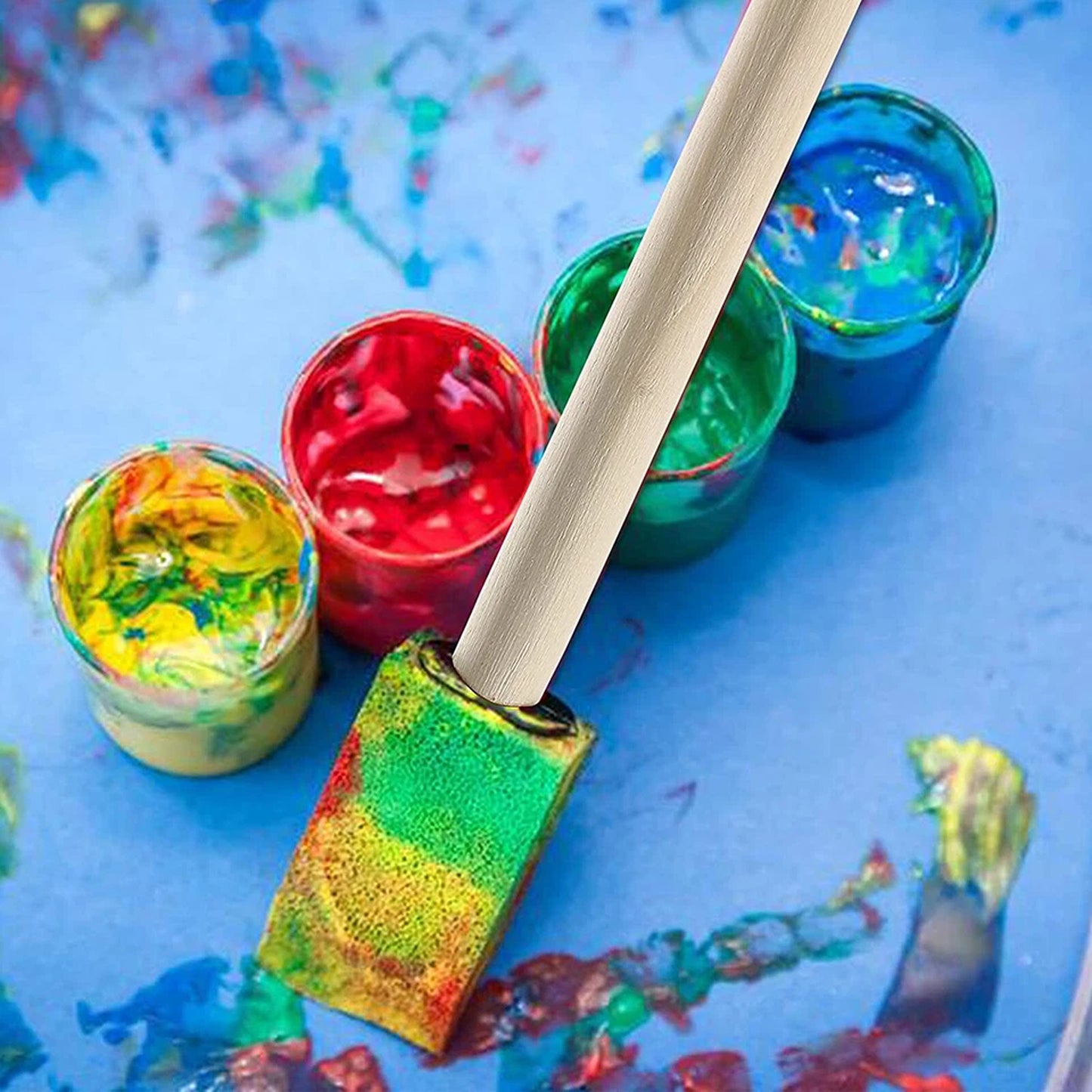 20pcs Foam Sponge Paint Brushes for Arts and Crafts