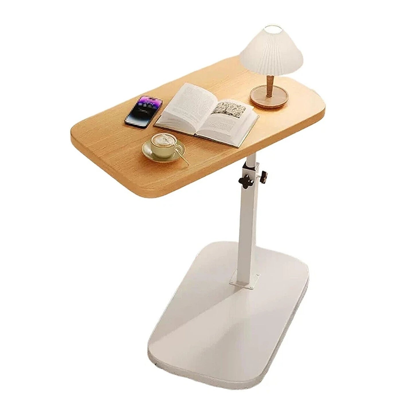 Adjustable Small C Shaped Side Table for Sofa Modern
