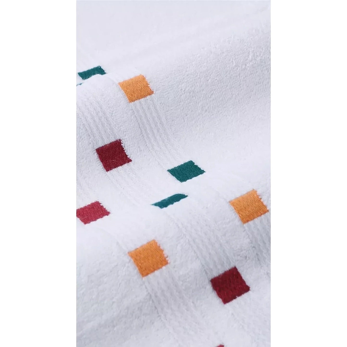 White Soft and Absorbent Luxury Cotton Towel Set 550 GSM