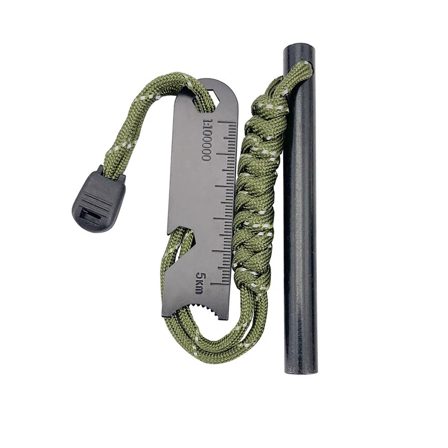 Ferro Rod Fire Starter Kit With Striker Waterproof Survival Tool