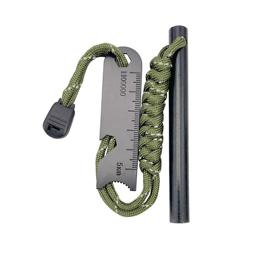 Ferro Rod Fire Starter Kit With Striker Waterproof Survival Tool