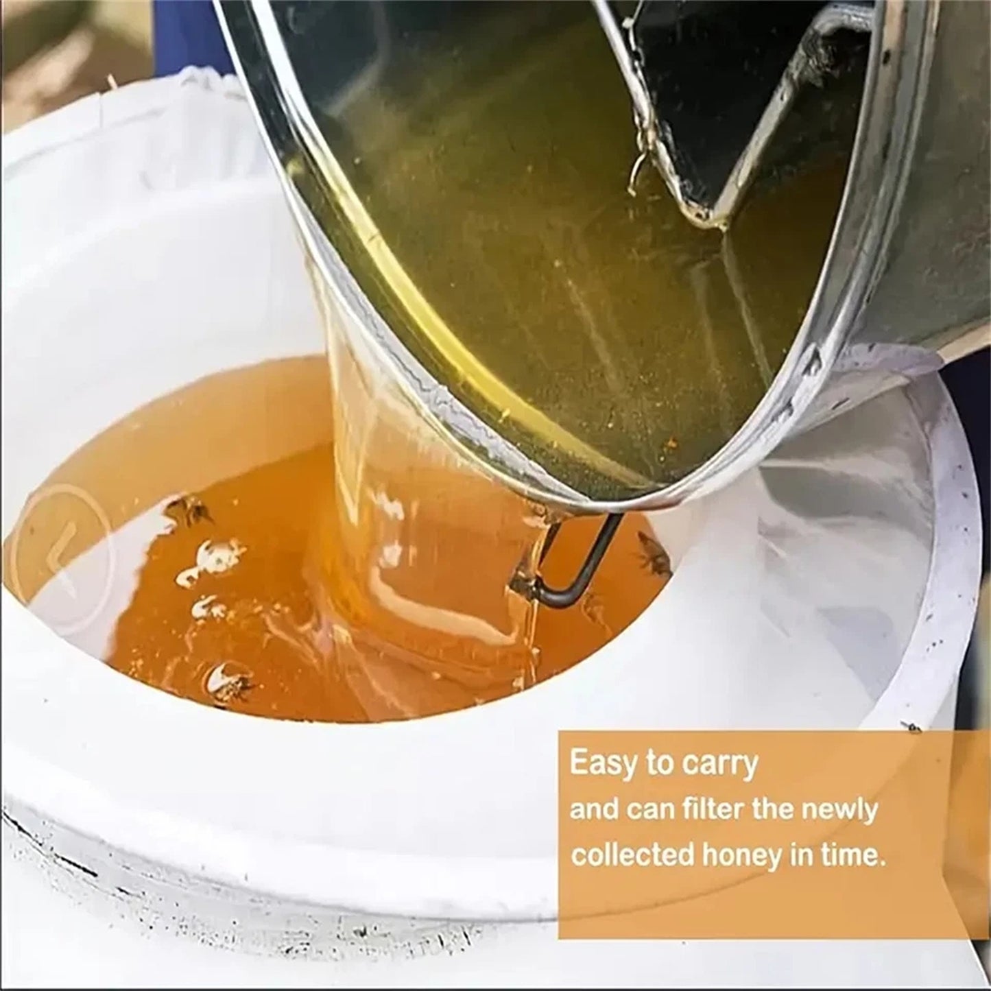 4 Piece 150 Mesh Honey Strainer Filter Set
