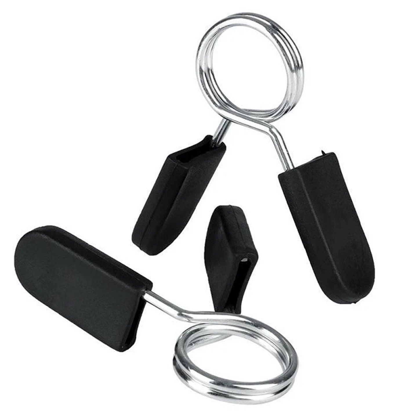 8 Piece 25mm Barbell Bar Spring Clips for Weightlifting