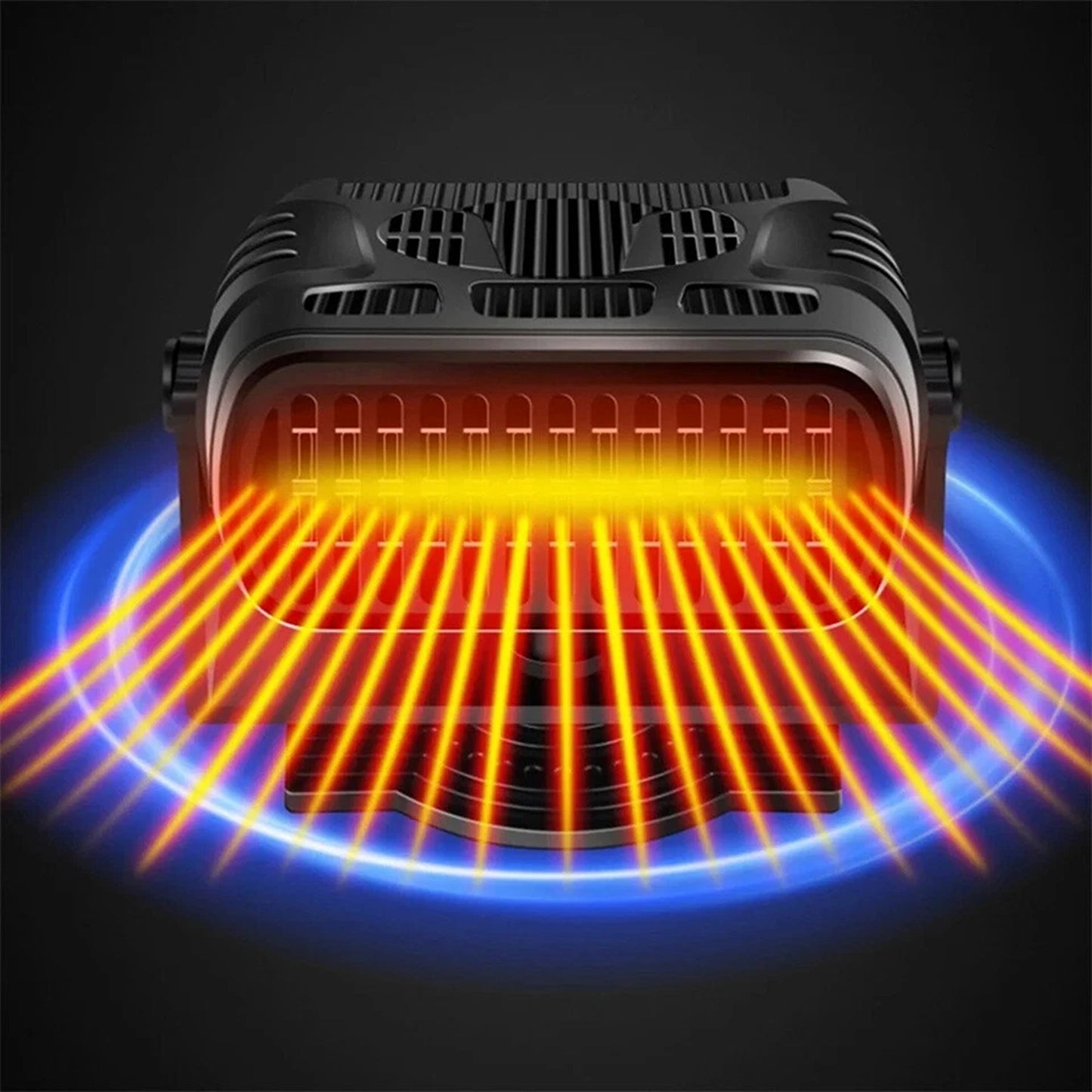 Portable 12V Car Heater Fan Ceramic Defroster Demister