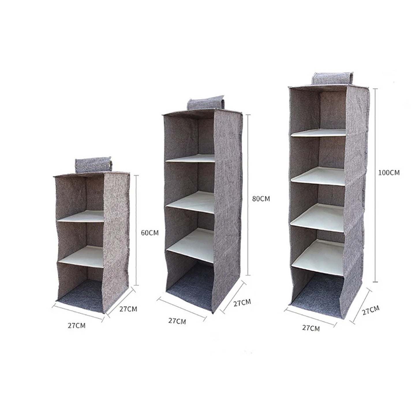 Hanging Wardrobe Storage Organizer for Clothes and Shoes