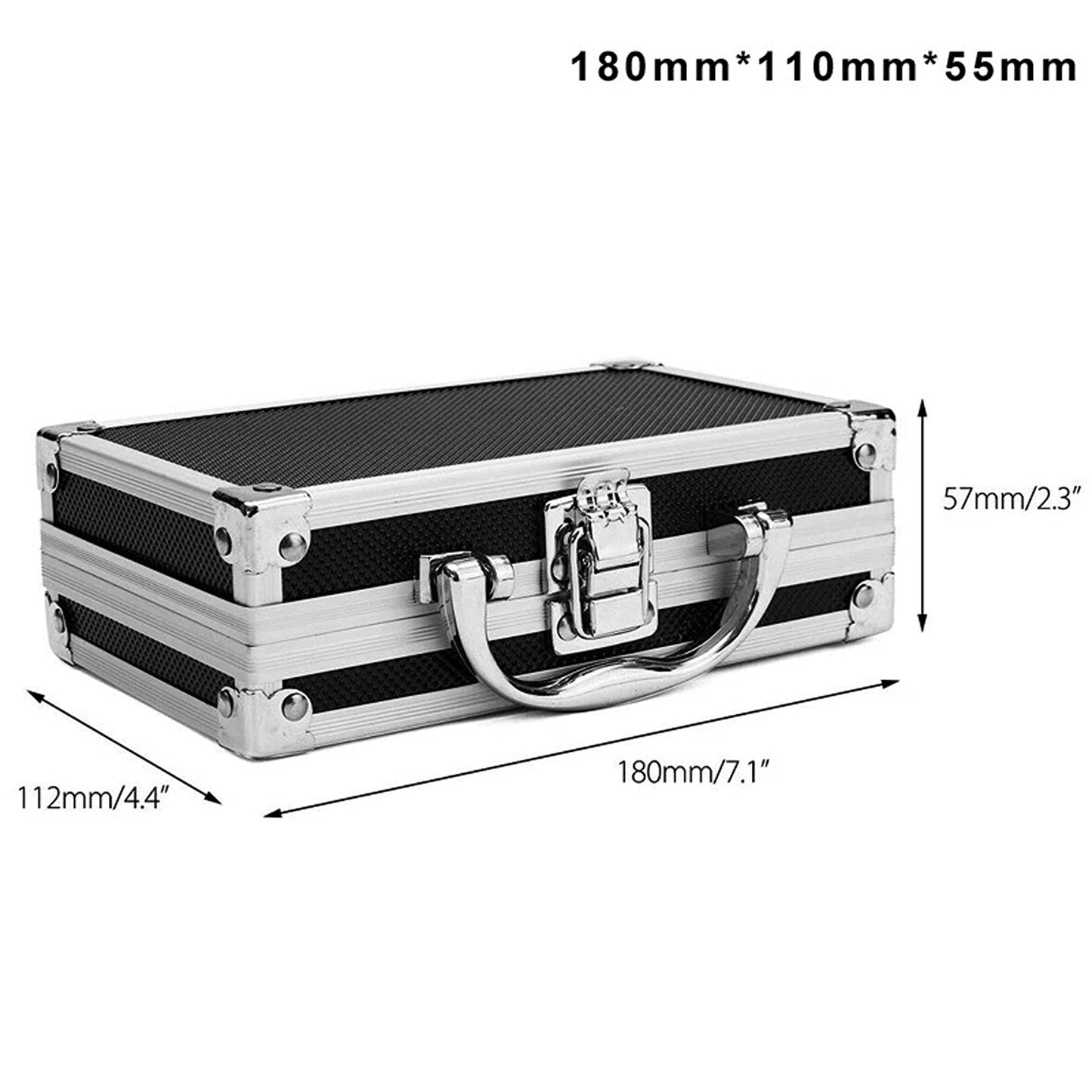 Aluminum Equipment Carry Case Waterproof Storage Box