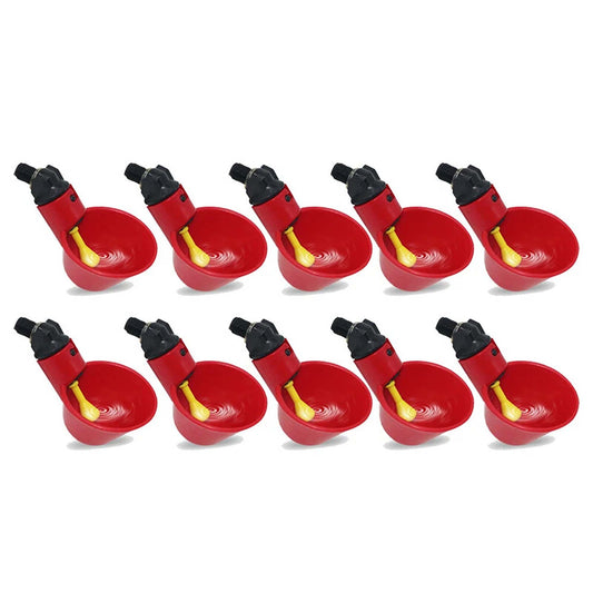 Automatic Chicken Waterer Cups for Poultry and Birds
