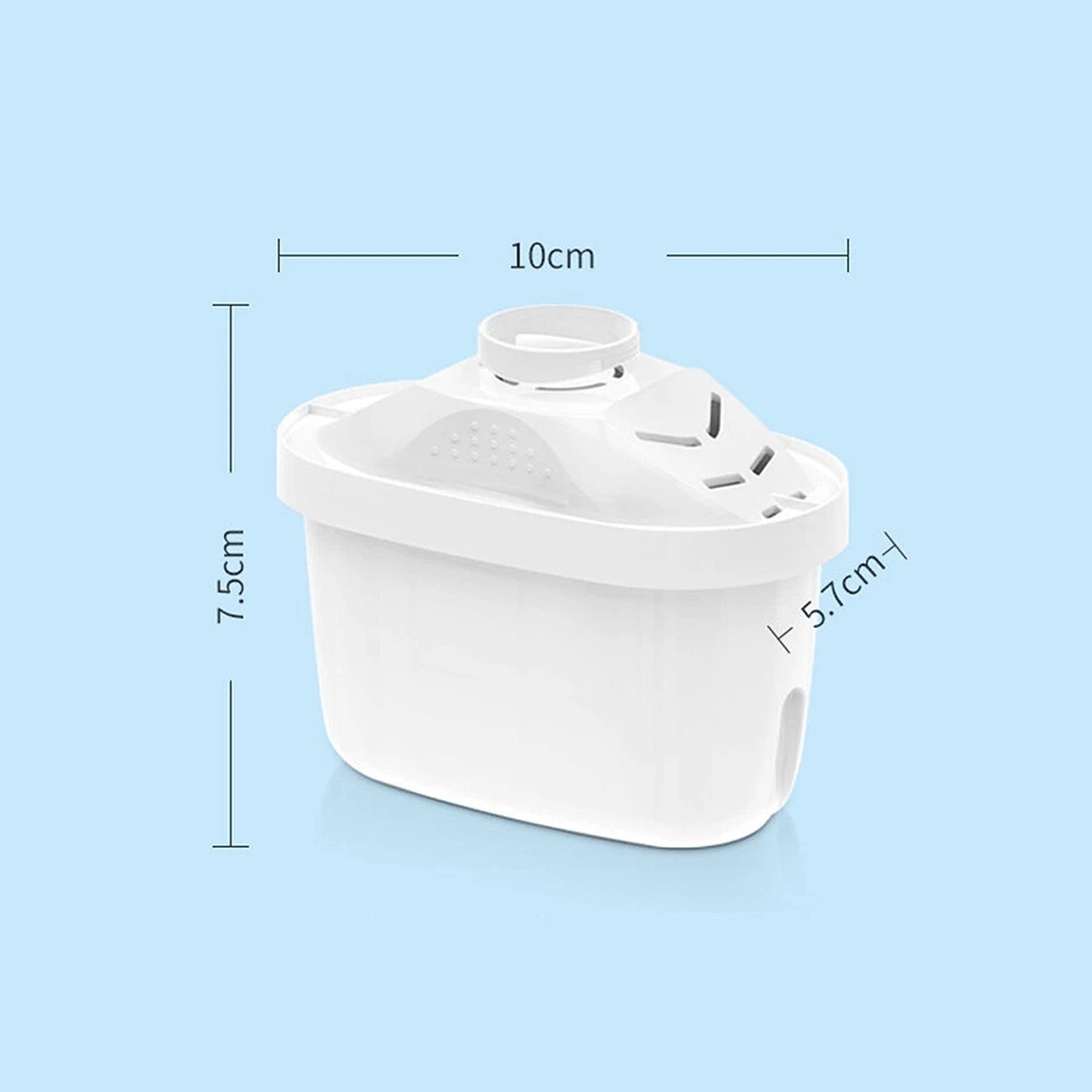 6 Pack Compatible Water Filters for Brita Water Pitchers