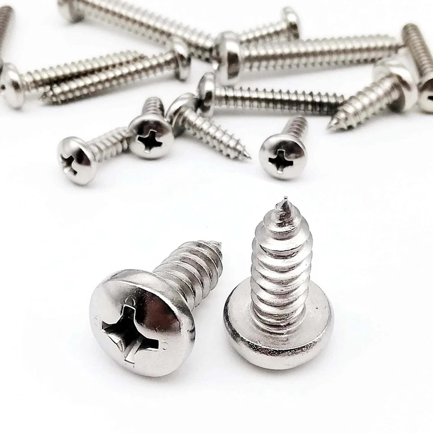 500Pcs Stainless Steel Self Tapping Screws Assorted Kit M2 M3 M4