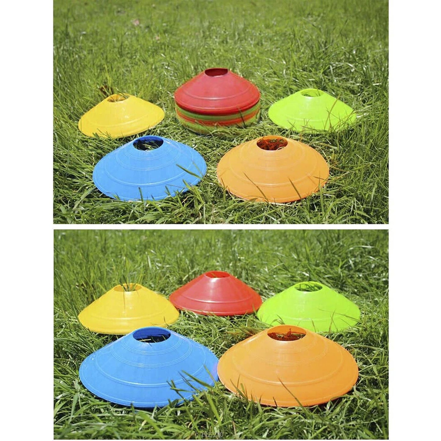 Sports Training Marker Discs Set for Soccer and Rugby