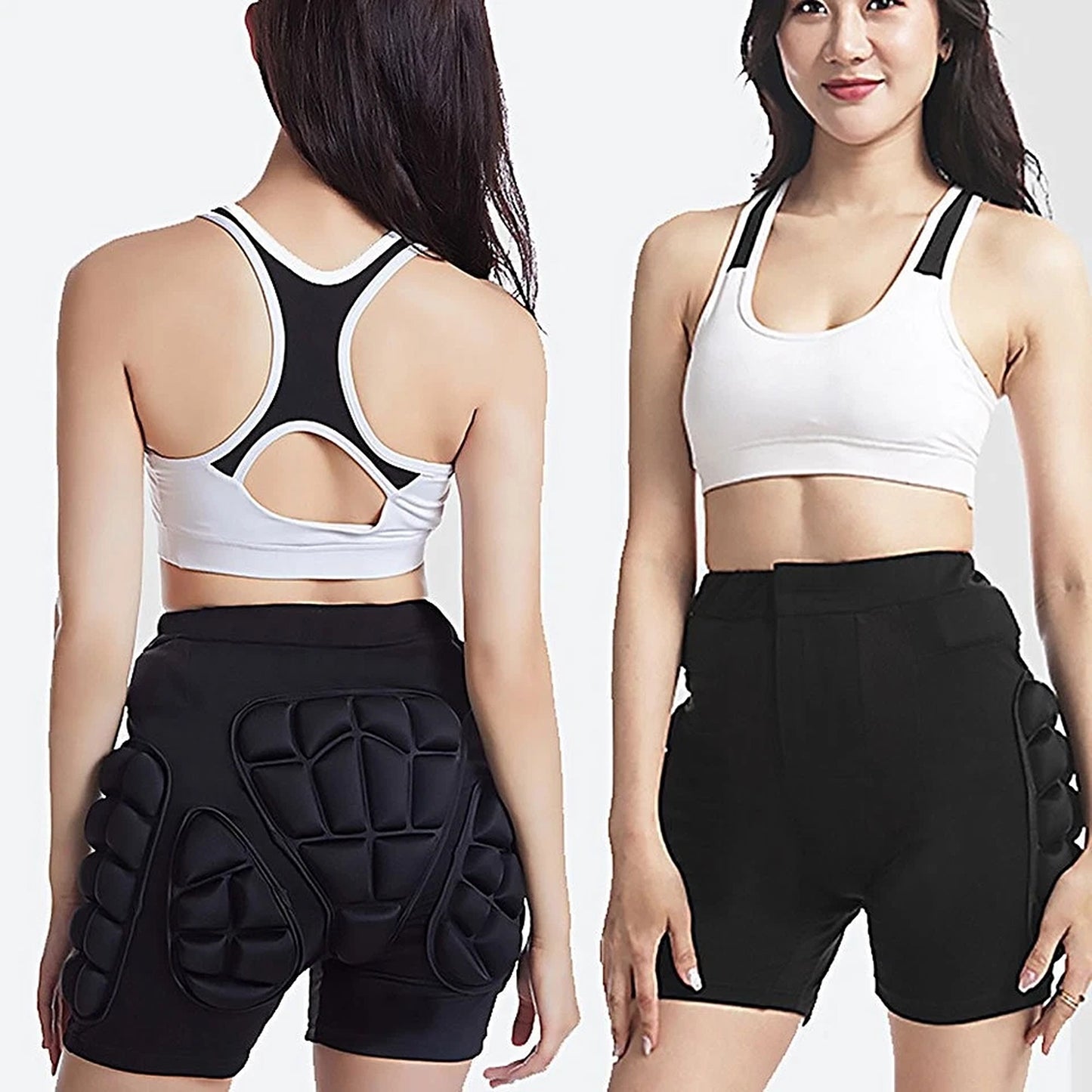 Padded Protective Shorts for Skiing Skateboarding and Snowboarding