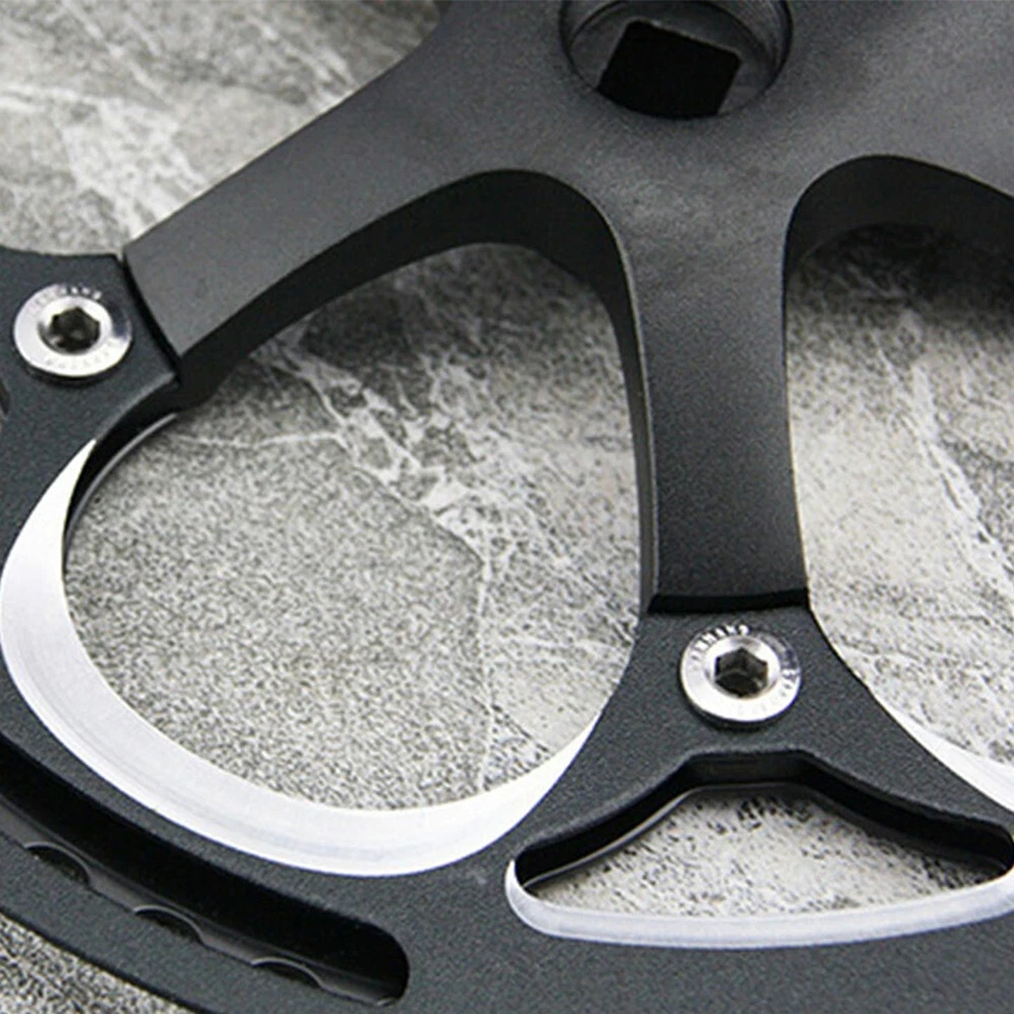 170mm Left Bicycle Crank Arm Square Hole Aluminum