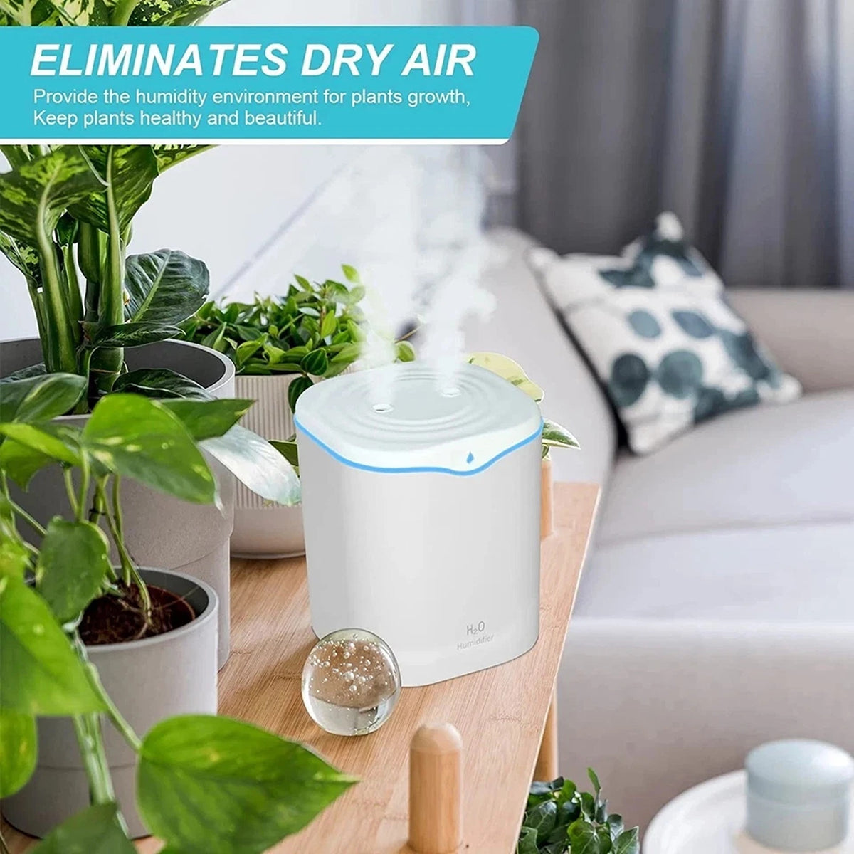 2L Ultrasonic Cool Mist Air Humidifier Aroma Diffuser for Home Bedroom