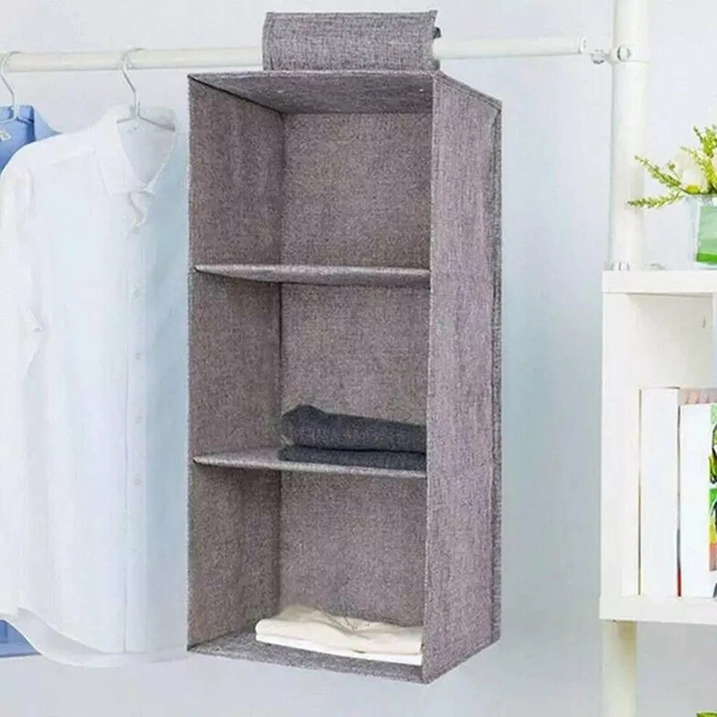 Hanging Wardrobe Storage Organizer for Clothes and Shoes