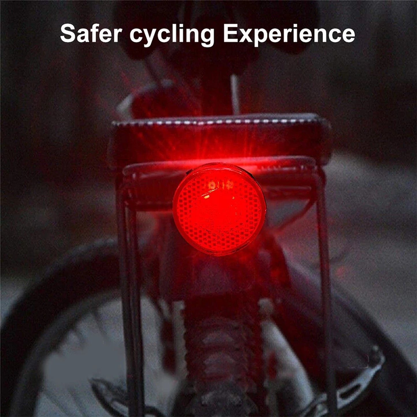 Bike Rear Seat Rack with Pannier Support