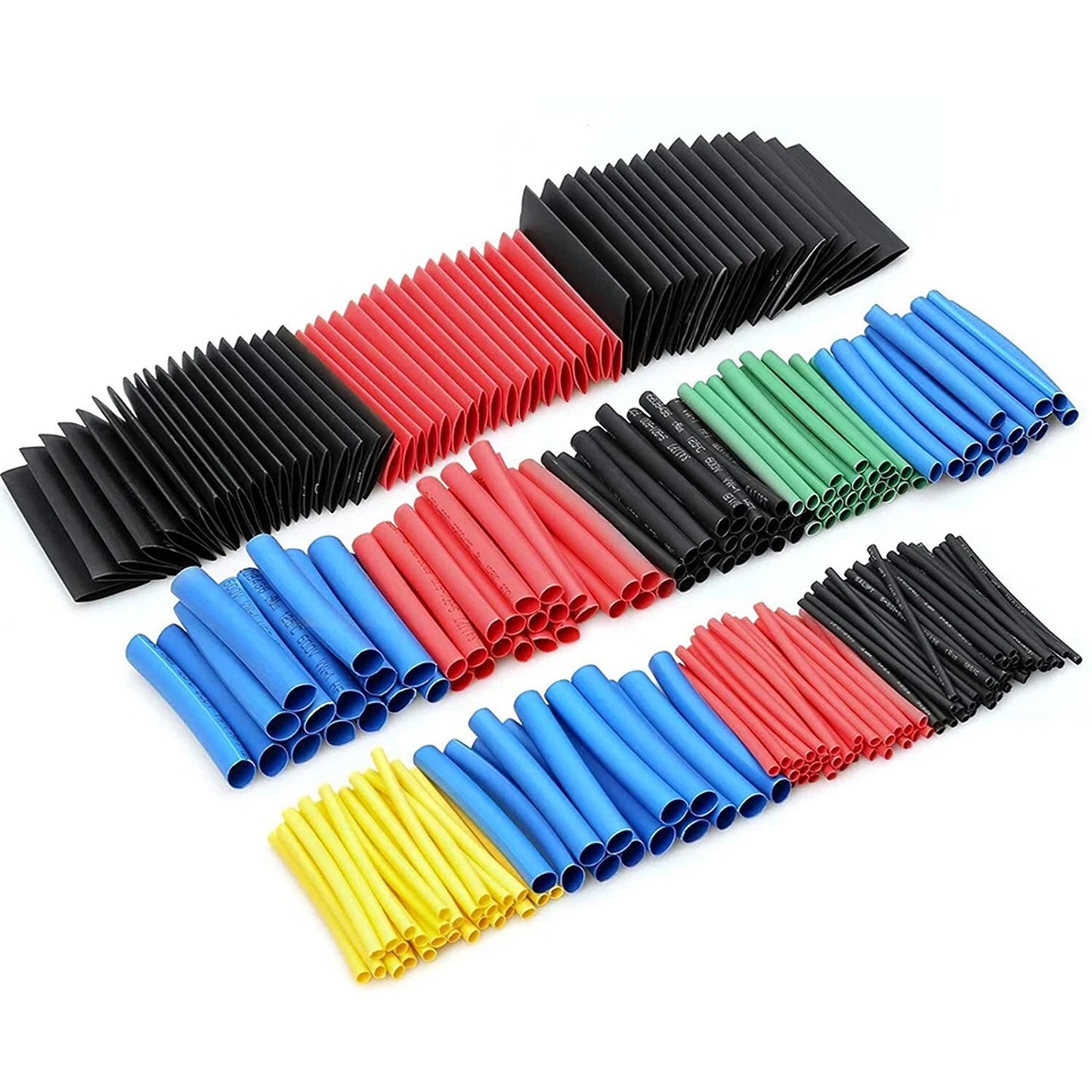 750 Piece Heat Shrink Sleeve Set for Wire Protection