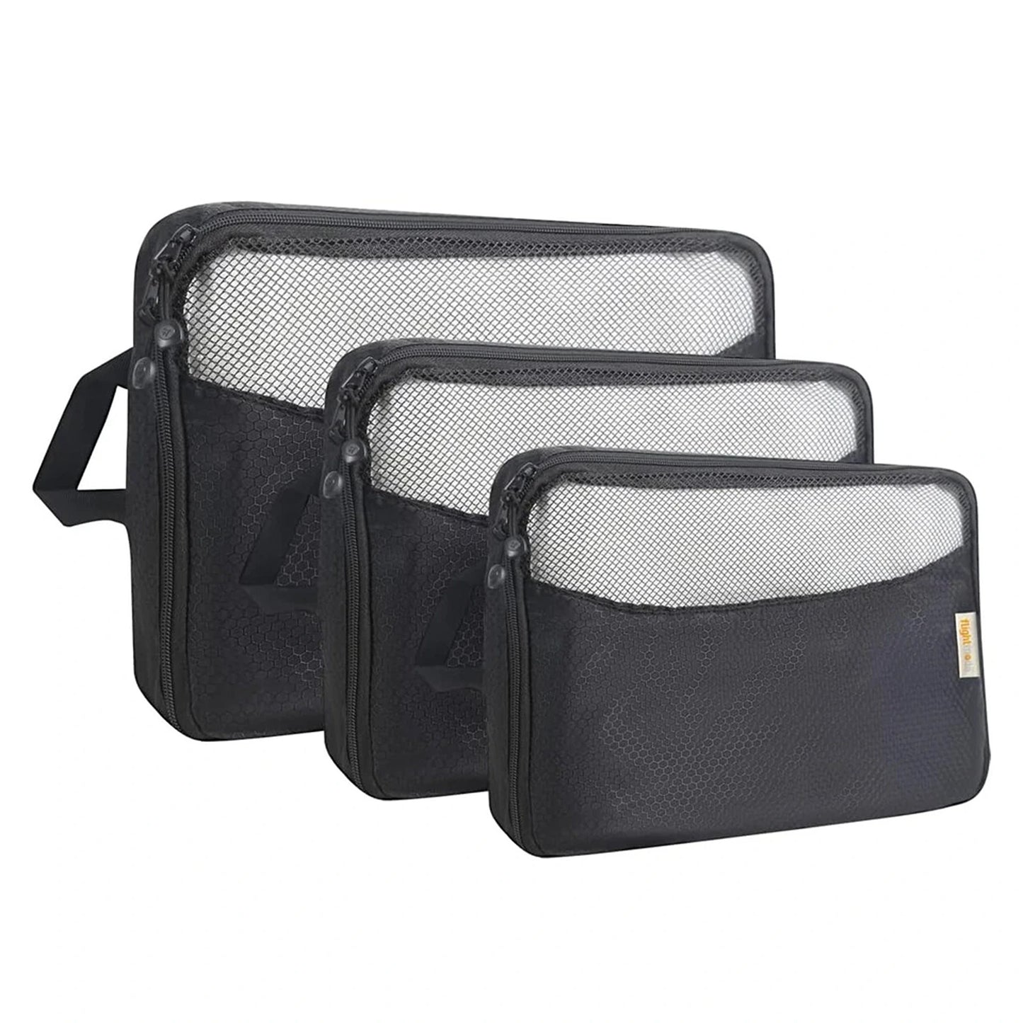 3x Bags Organiser Suitcases Packing Cubes Travel Storage Luggage