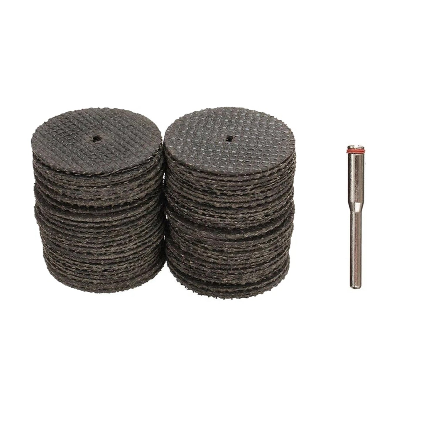 60Pcs 32mm Mini Cutting Disc Set For Dremel Rotary Tool With Mandrel