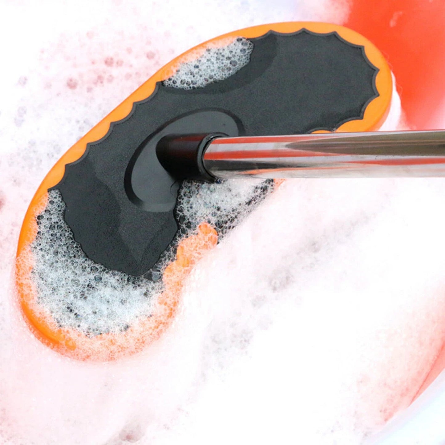 Telescopic Car Wash Mop with Microfiber Dusting Head