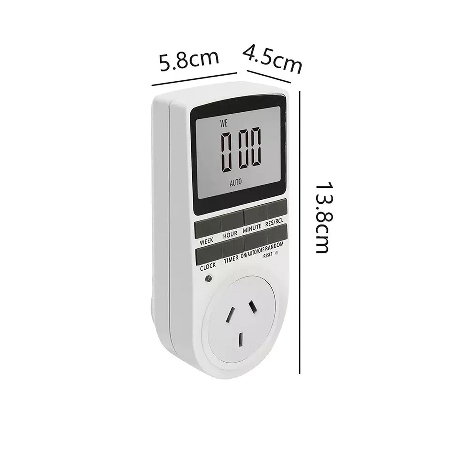 240V Digital Timer Socket for Home and Office