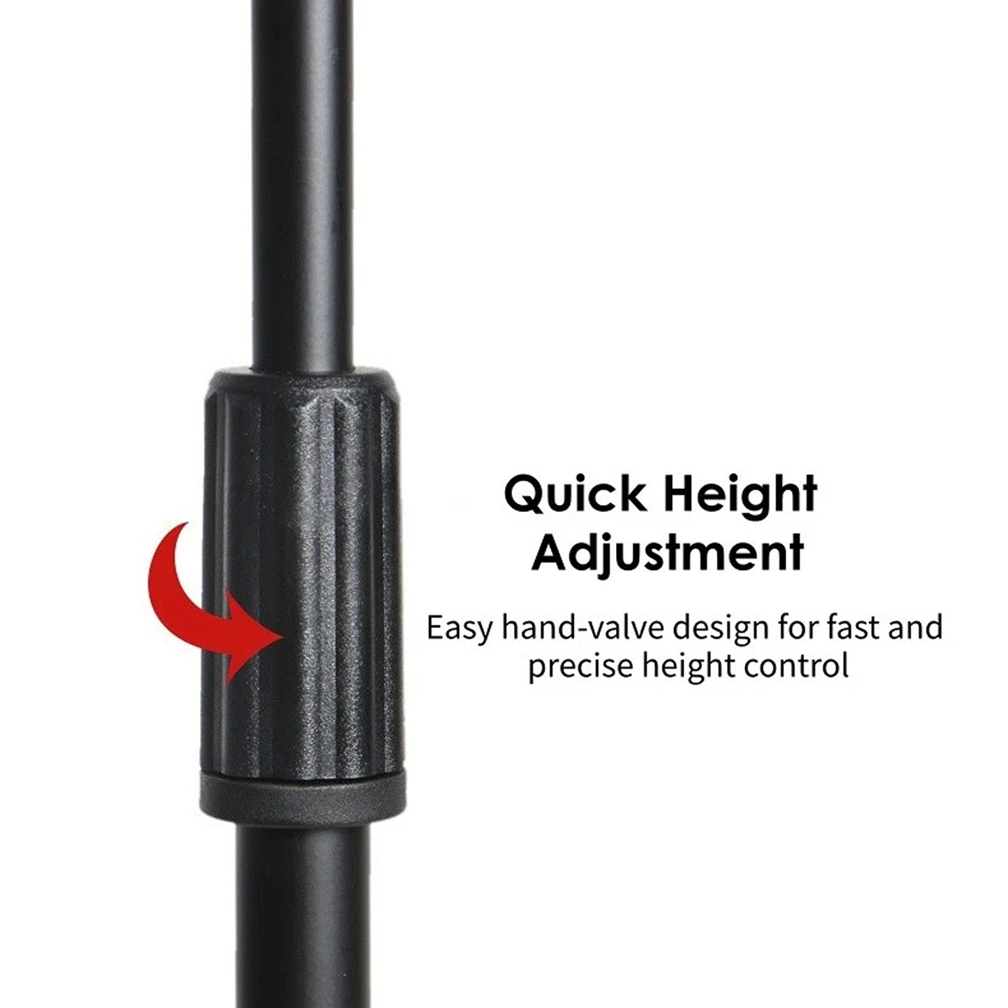 Adjustable Telescopic Boom Microphone Stand with Tripod