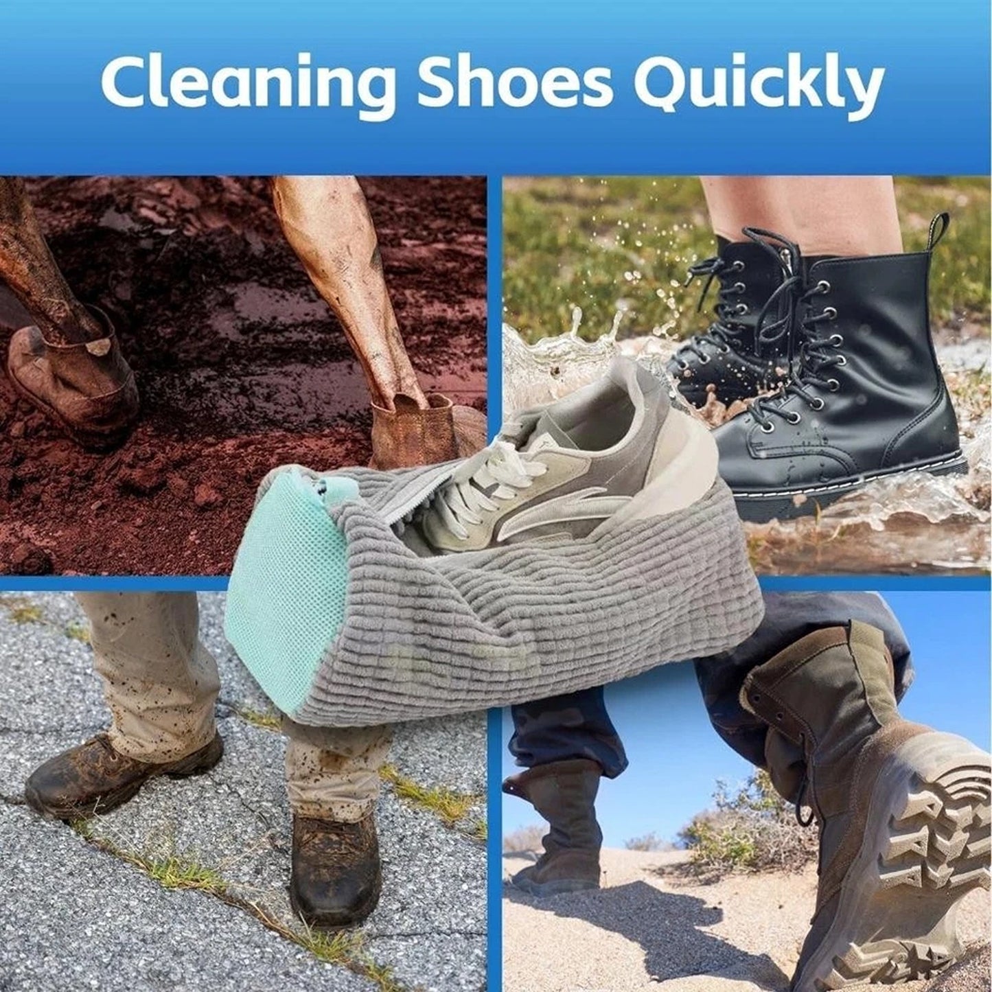2 Pack Shoe Laundry Bag Washing Machine Sneaker Wash Protector