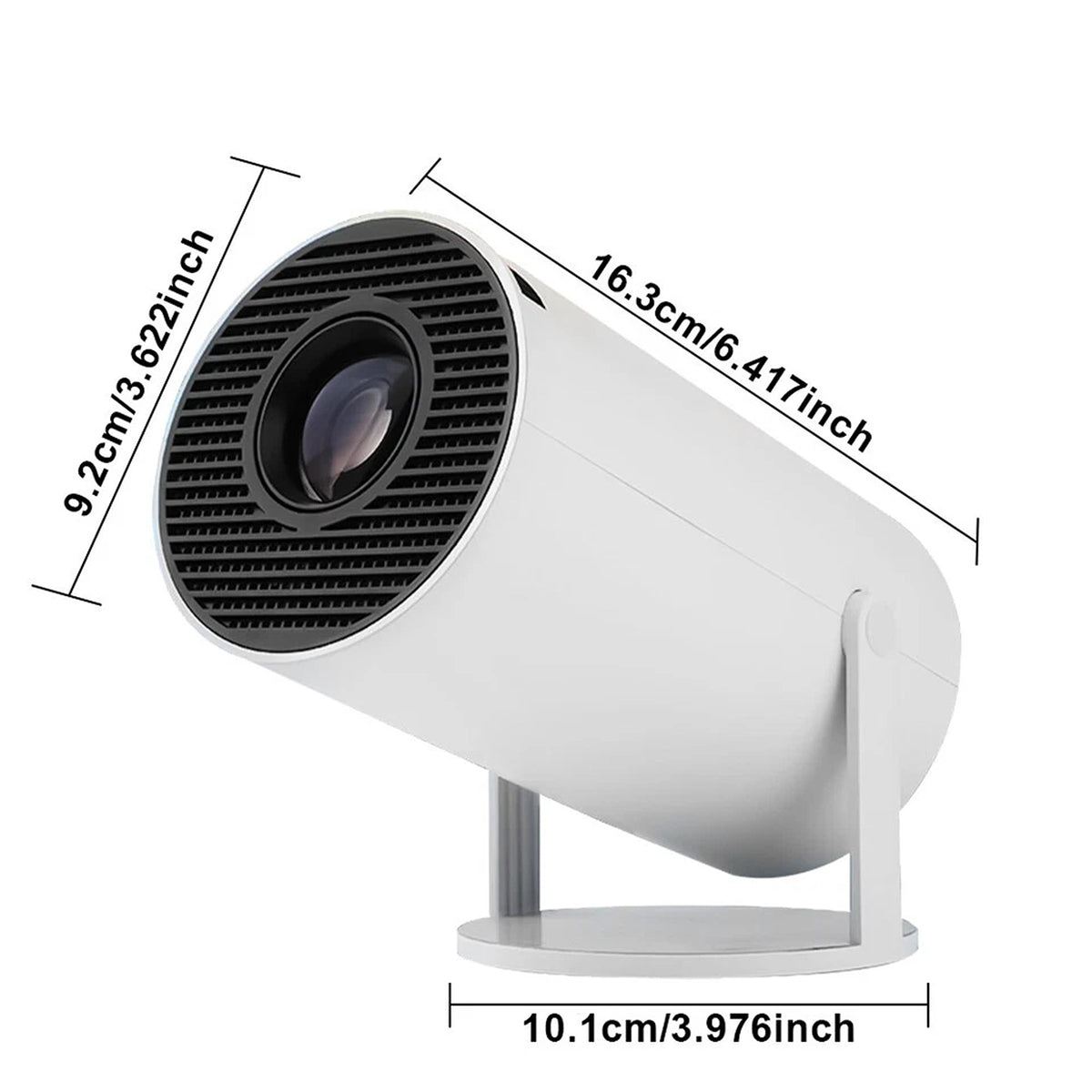 Portable 5G WiFi 4K Smart HD Projector with Bluetooth HDMI USB