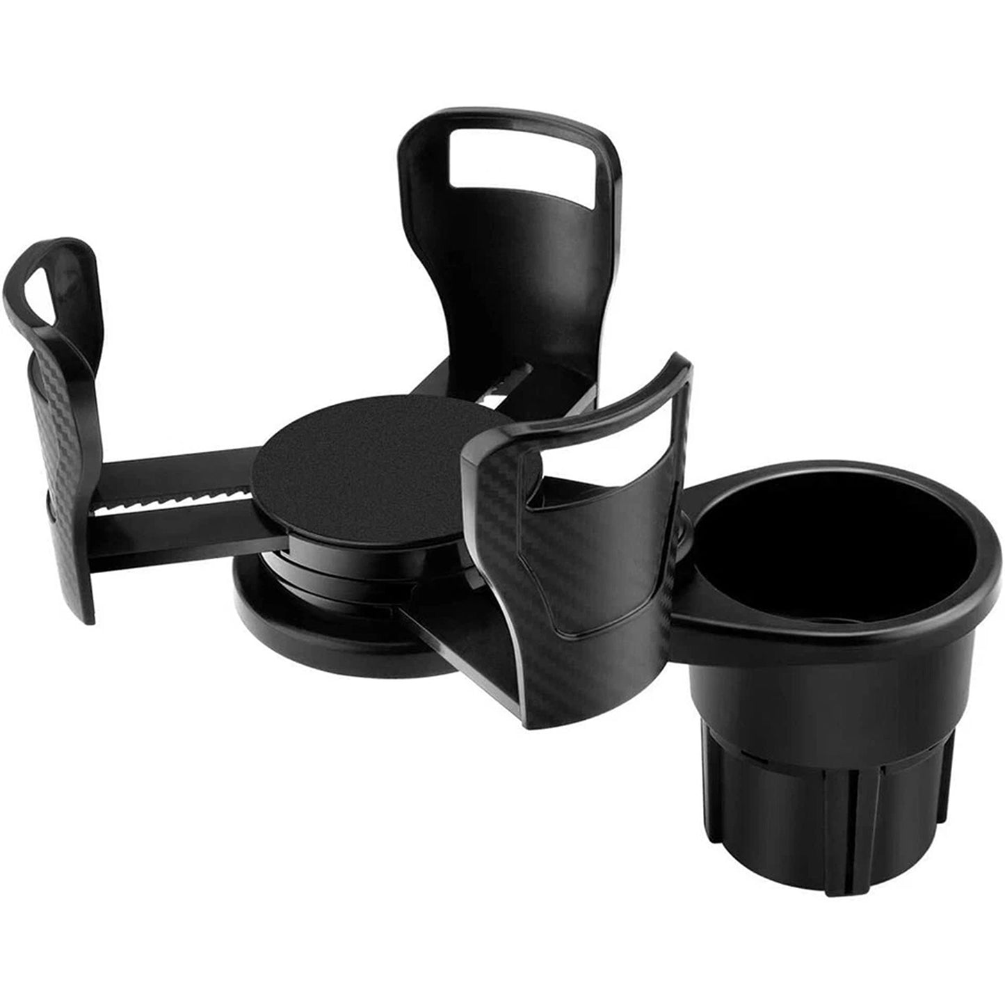 Adjustable 2 in 1 Car Cup Holder Expander with Storage