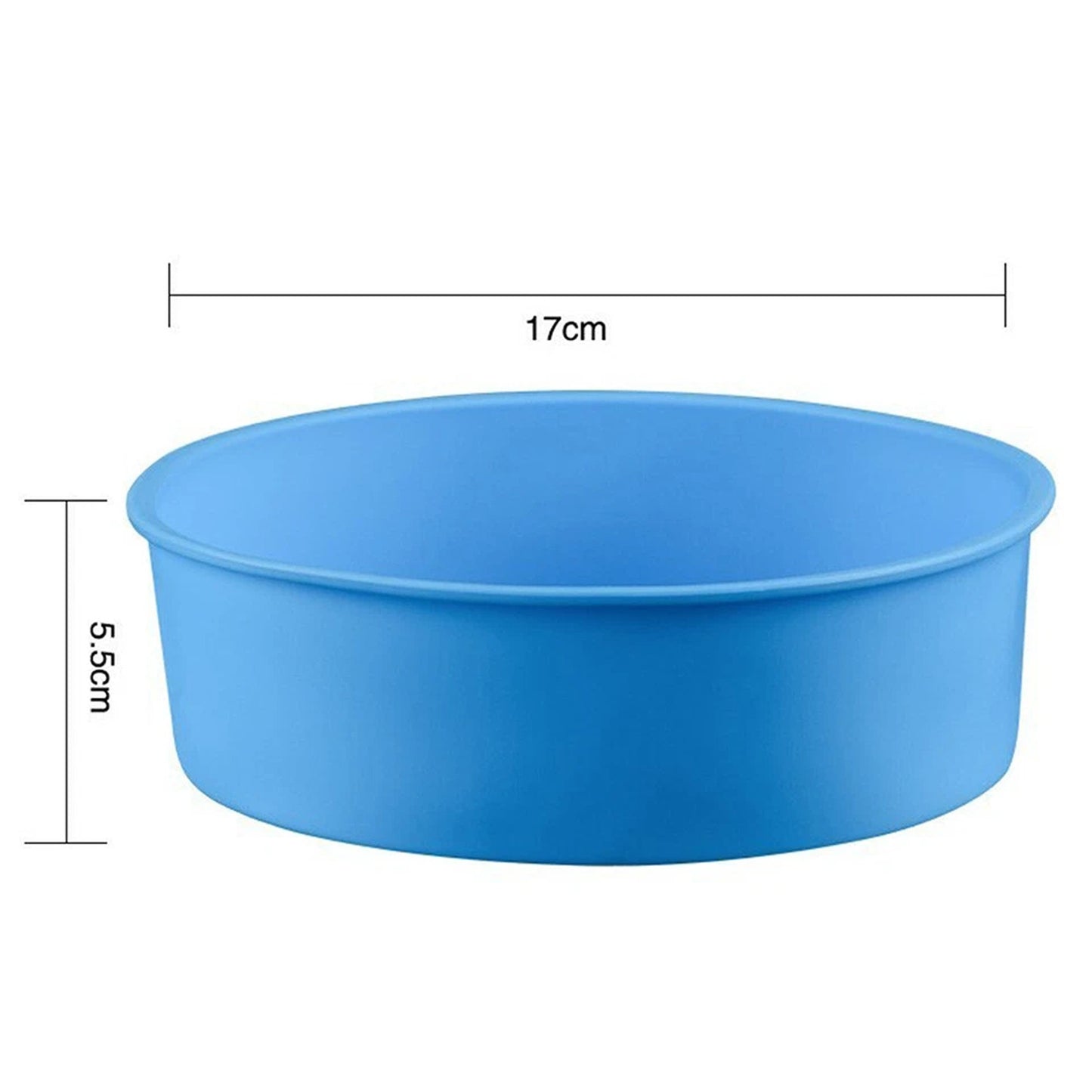 6 Inch Silicone Baking Mold for Cakes and Bread