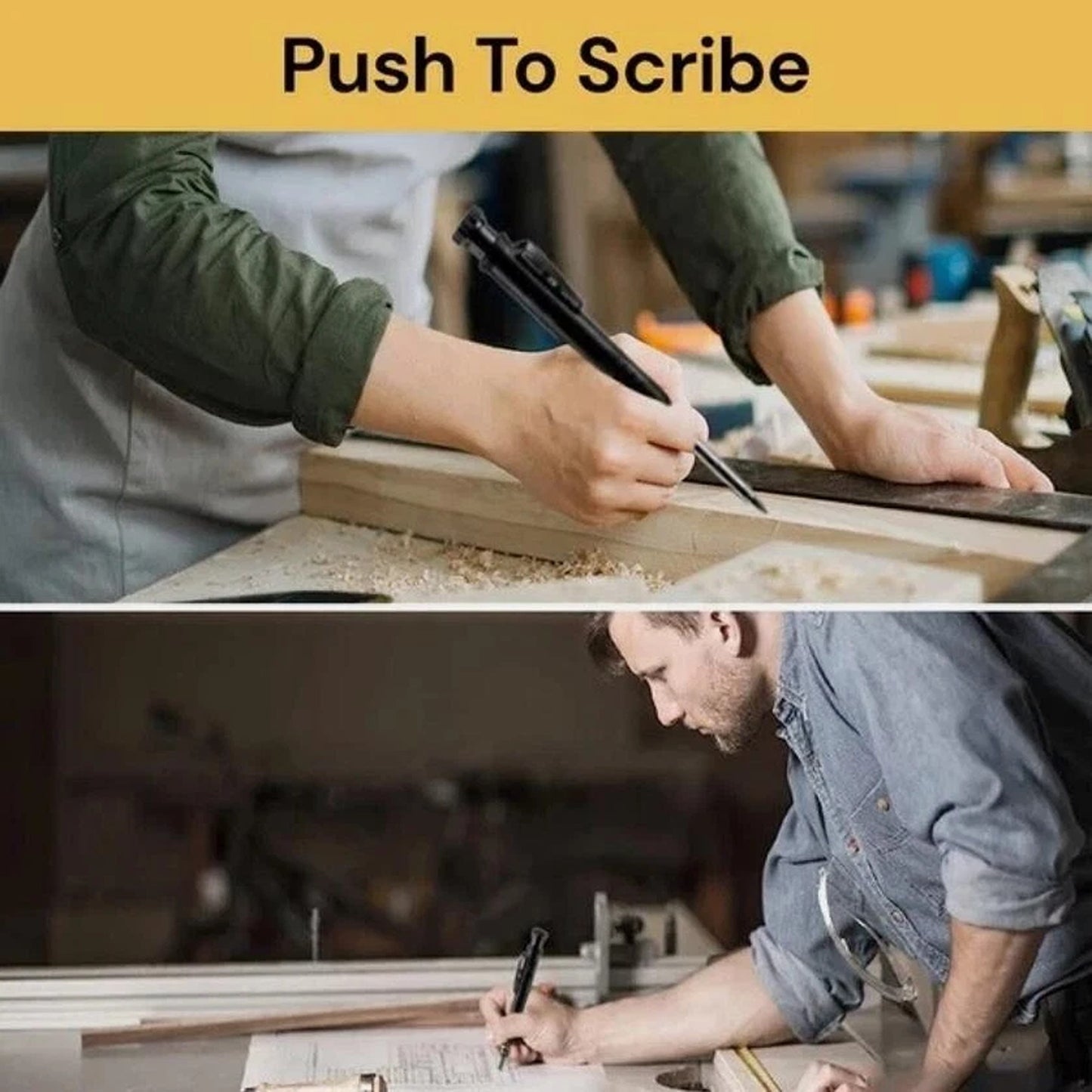 Multifunction Scribing Ruler for Woodworking and Construction