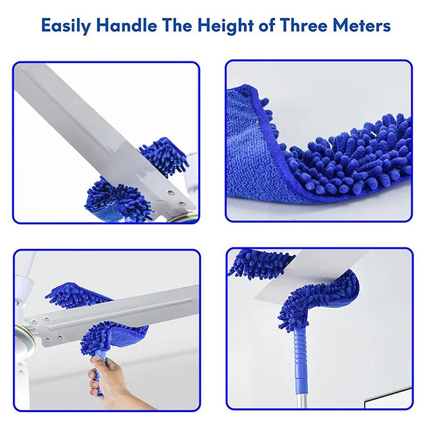 Flexible Duster Cleaning Brush Bendable Handle Soft Dust Cleaner