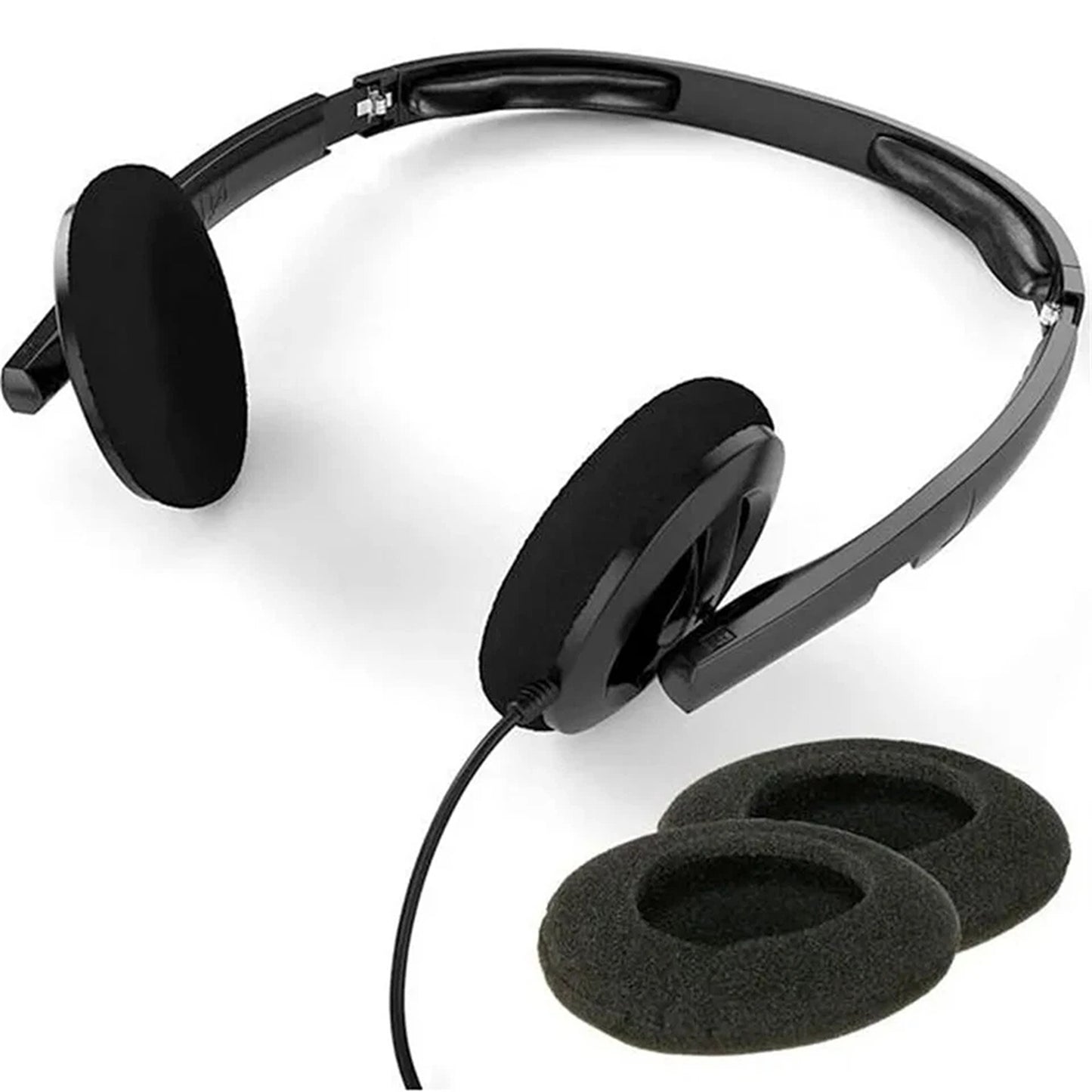 10 Piece Replacement Ear Pads for Headphones and Headsets 5.5cm