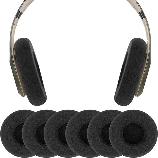 10 Piece Replacement Ear Pads for Headphones and Headsets 5.5cm