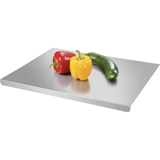 Stainless Steel Cutting Chopping Board Large Kitchen Pastry Bench Protector